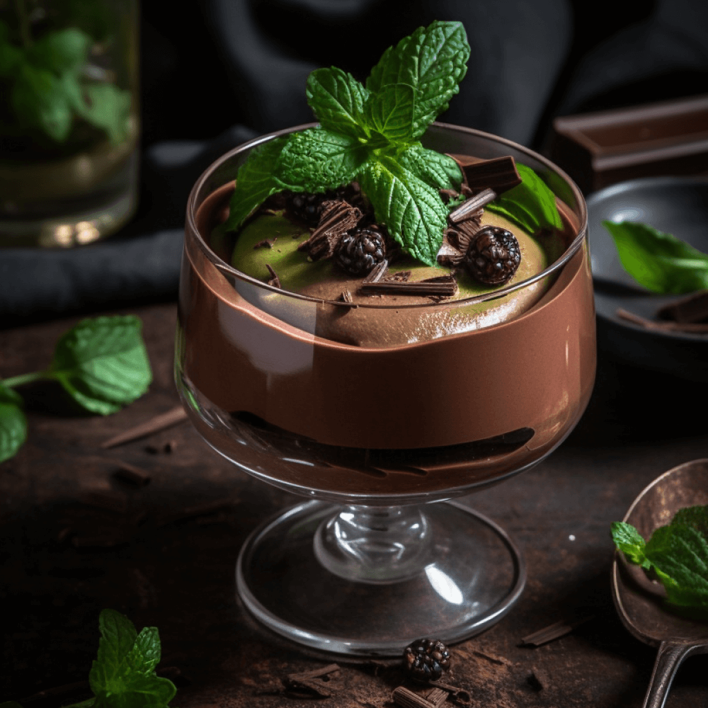 Creamy and Healthy Dark Chocolate Avocado Mousse