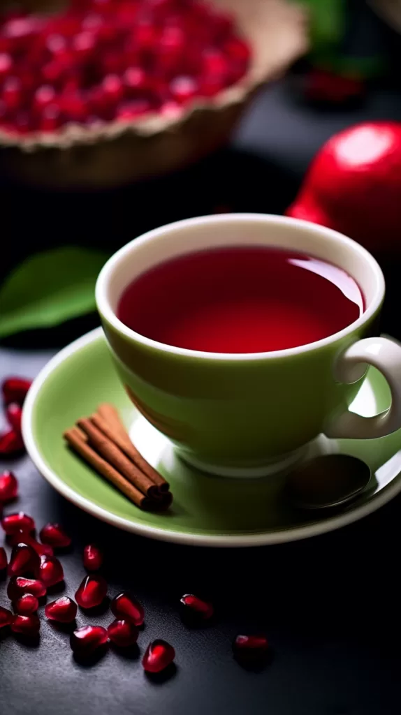 Pomegranate Green Tea - A Refreshing Antioxidant Infusion