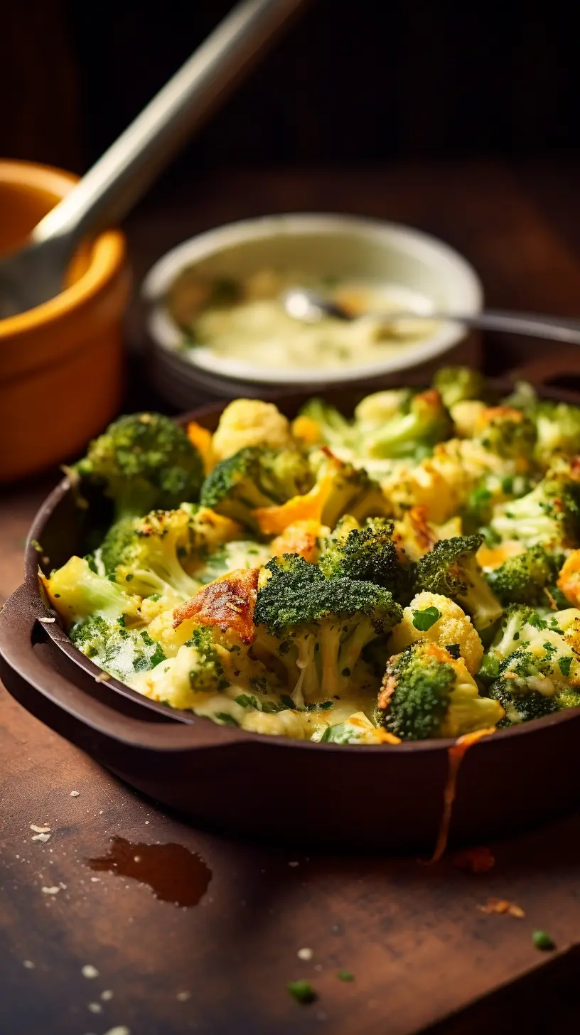 Simple Baked Broccoli and Cheese Recipe