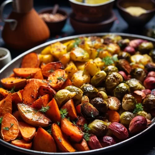 Roasted Veggies - A Colorful and Nutritious Delight