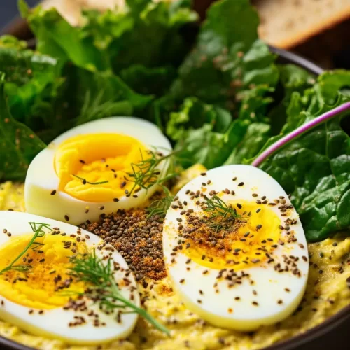 Egg Salad with Chia Seeds - A Diabetes-Friendly Delight