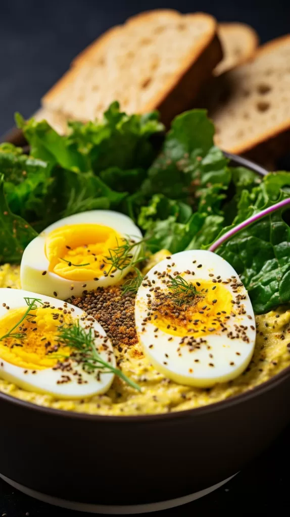 Egg Salad with Chia Seeds - A Diabetes-Friendly Delight