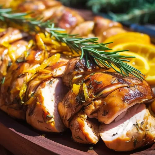 Marinated Chicken with Turmeric and Garlic